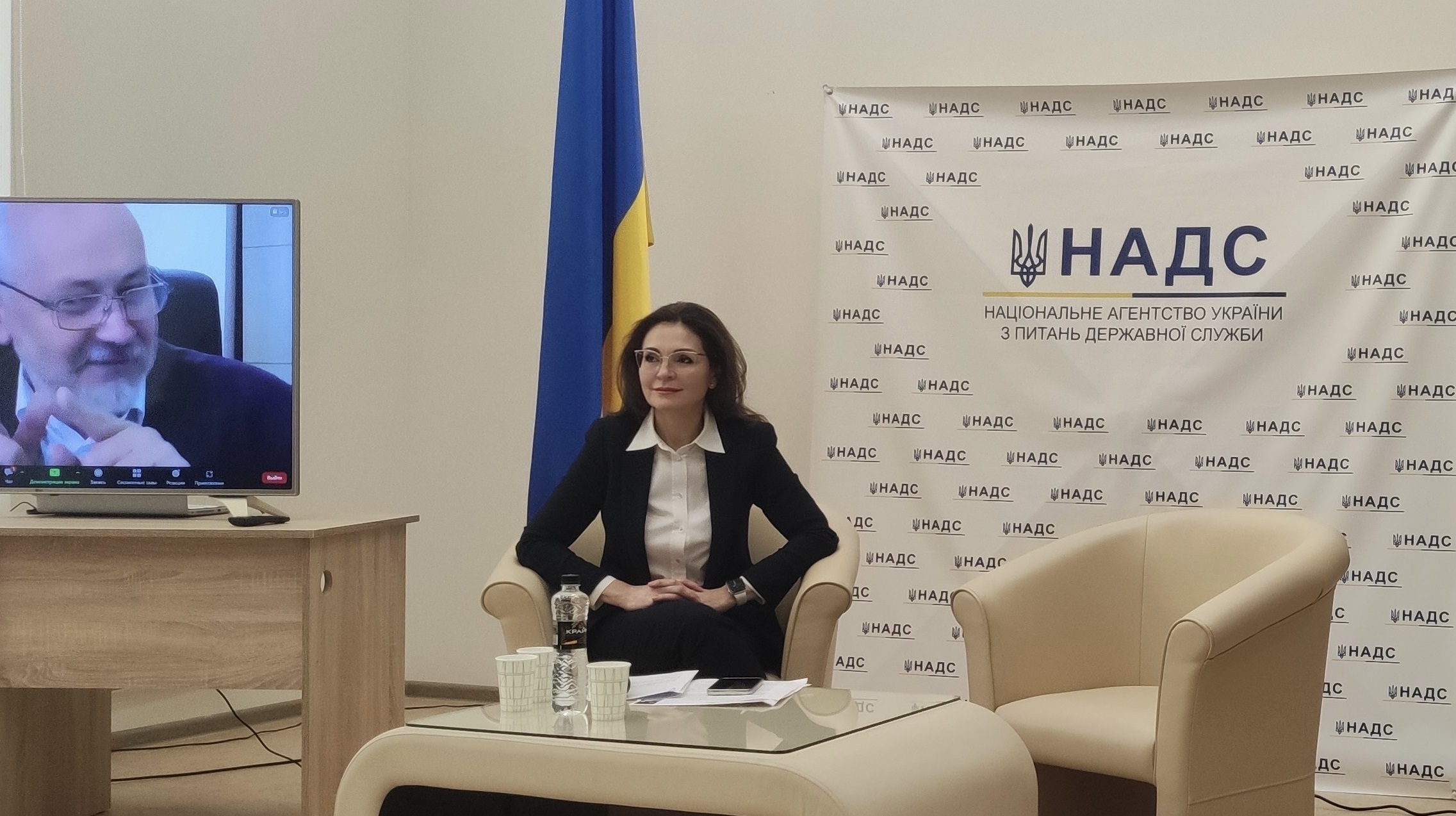 В НАДС відбулася лекція «Євроінтеграція України: пройдений шлях і завдання на новому етапі нашого руху»