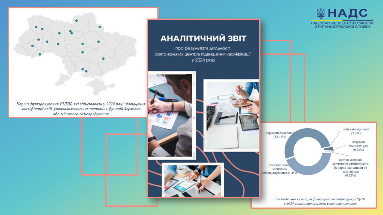У 2024 році в регіональних центрах підвищення кваліфікації пройшли навчання понад 130 тисяч публічних службовців
